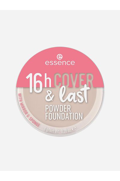 Essence 16H Cover and Last Powder Foundation 02 Champagne, 8g