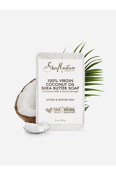 Shea Moisture Daily Moisture Soap Bar with Virgin Coconut Oil, 227g