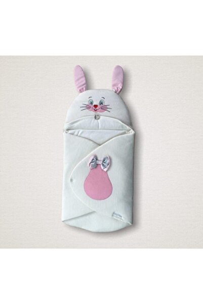 Tomuycuk قماط أطفال خارجي للفتيات الصغيرات، قماط خارجي للمستشفى مع آذان أرنب