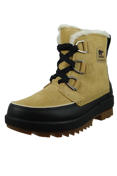 Sorel Damen Elegante Stiefelette Torino II WP 1886261 Gelb 373 Curry Leder