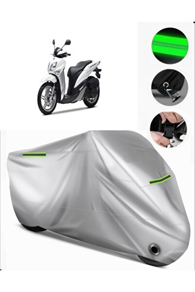 MotoEN Yamaha Xenter 150 Compatible Motorcycle Tarpaulin Premium (Lock Compat...