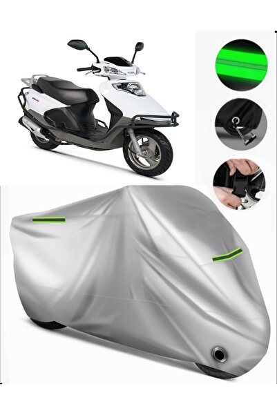 MotoEN Kuba Vn50 Pro Compatible Motorcycle Tarpaulin Premium (Lock Compatible...