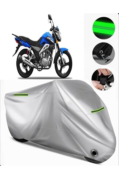 MotoEN Yuki Tn150-3A Driver Compatible Motorcycle Tarpaulin Premium (Lock Com...