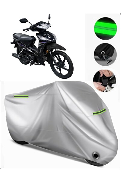 MotoEN Kral Motor KR-50 Burn متوافق مع القماش المشمع للدراجات النارية Premium...