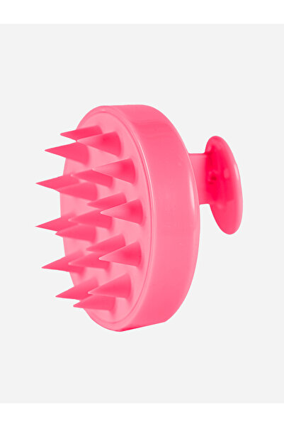 SHINY LOOKS فرشاة شامبو فروة الرأس باللون الوردي