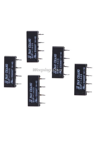 Choice 5Pcs/lot 5V Relay SIP-1A05 Reed Switch For PAN CHANG 4PIN