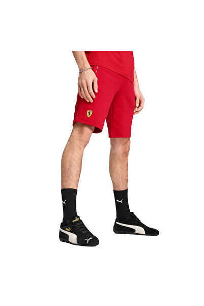 Puma Ferrari Race Erkek Kırmızı Günlük Stil Şort 63018402