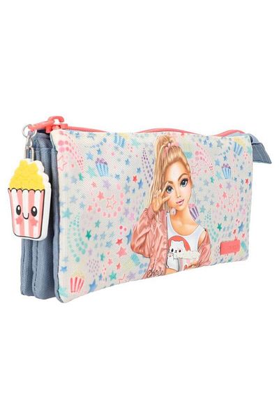 Top Model Unequipped Pencil Case 3 Compartments Star Box