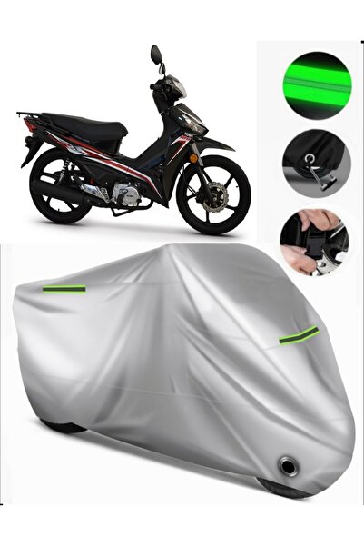 MotoEN غطاء دراجة نارية ممتاز متوافق مع حقيبة Kuba Reiz 100 (متوافق مع القفل)...