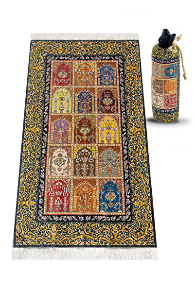 ihvan online حقيبة حمل موديل Ipk07 - سجادة صلاة وملمس حريري