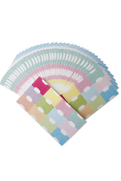 Choice 5sheet Self-adhesive Index Label Sticker Personalized Bible Journaling Tabs Flag for School offic...