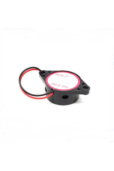 Choice 1Pc Alarm High-decibel DC3V-24V 100dB Electronic Buzzer Beep Tone Alarm Ringer Continuous Sound F...