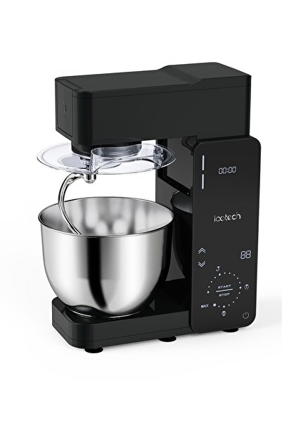 icotech SM60 6 lt Hamur Yoğurma Kıyma Çekme Katı Meyve Sıkma Profesyonel Stand Mikser Mutfak Şefi