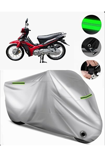 MotoEN Steel Motor Angel 50 Compatible Motorcycle Tarpaulin Premium (Lock Com...