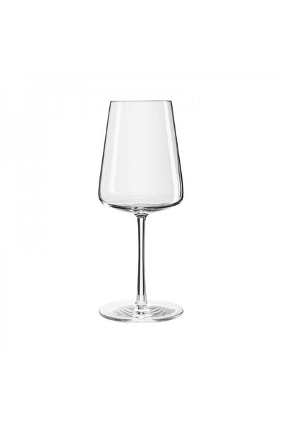 Stölzle Lausitz Set of 6 crystal glass glasses for white wine, Stölzle Power, 400 ml