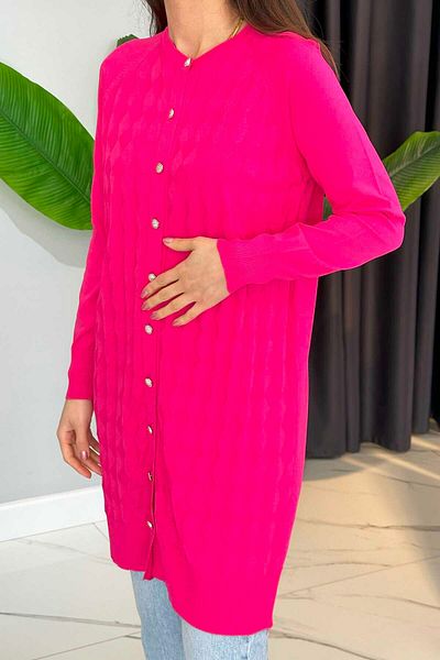 Nuss Missile 305 Collar Top Cardigan