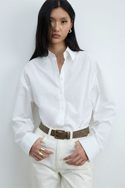 Suud Collection Mink Maru Tumbled Leather Belt