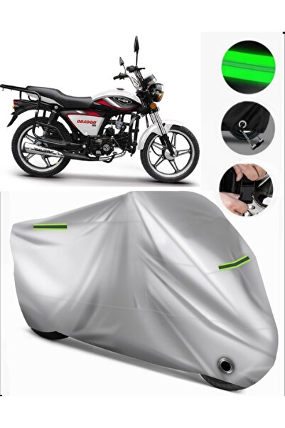 MotoEN غطاء دراجة نارية ممتاز متوافق مع حقيبة Kuba Dragon 50 (متوافق مع القفل...