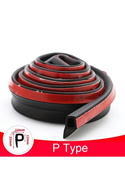 Choice1 P Type 5m Car Door Seal Strip Auto Door Sealing Strips Car Door Prote...