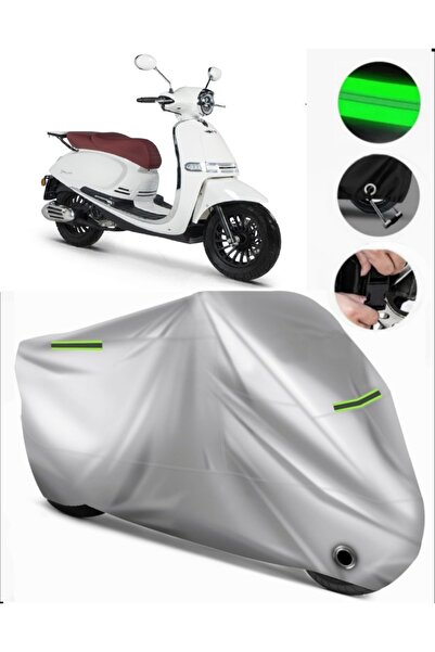 MotoEN Rks Galaxy Gold 125 متوافق مع القماش المشمع للدراجات النارية Premium (...