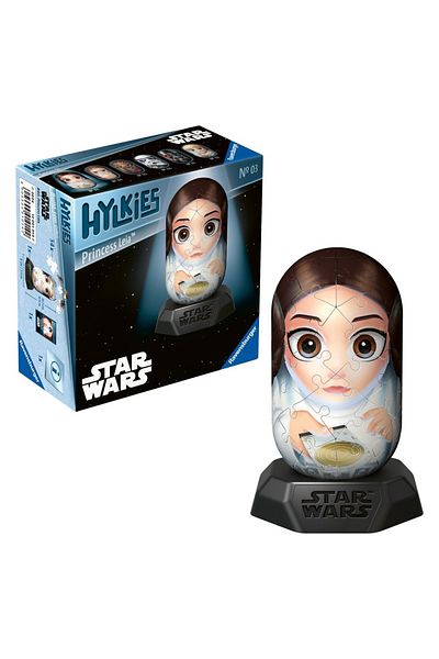 RAVENSBURGER - Puzzle 3D Hylkies Star Wars printesa Leia 54 piese
