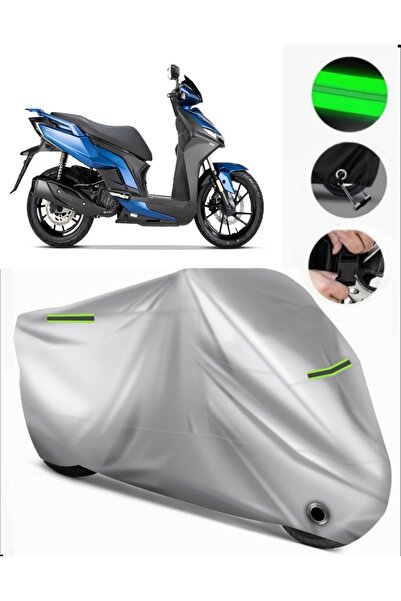 MotoEN Kymco Agility S 125 Compatible Motorcycle Tarpaulin Premium (Lock Comp...