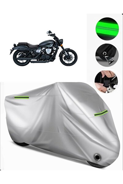 MotoEN Mondial 250 Nevada Compatible Motorcycle Tarpaulin Premium (Lock Compa...