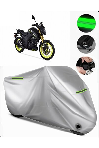 MotoEN Arora Ars 200 Compatible Motorcycle Tarpaulin Premium (Lock Compatible...