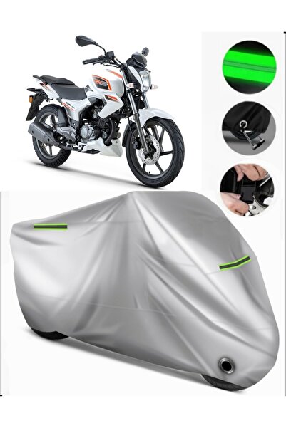 MotoEN Rks Titanic 150-R Compatible Motorcycle Tarpaulin Premium (Lock Compat...
