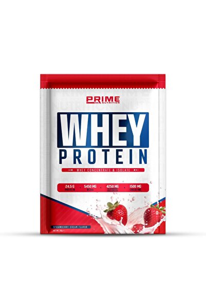 Prime Nutrition Whey Protein 33 gram (1 SAŞE) Strawberry Cream