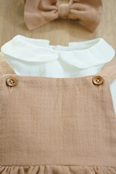 nurbeli X Silk Atlas Baby Girl και Παιδικό Πουκάμισο Μουσελίνα Φόρεμα