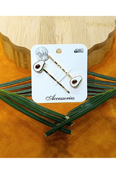 Monalisa Home مشبك سلكي على شكل الأفوكادو الفاخر