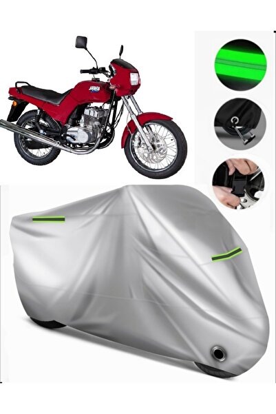 MotoEN Jawa 350 2T متوافق مع القماش المشمع للدراجات النارية Premium (متوافق م...
