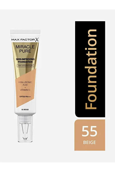Max Factor كريم أساس ميراكل بيور ليكويد، 55 بيج