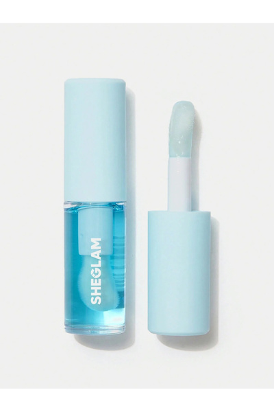 SHEGLAM زيت الشفاه المرطب جيلي واو، التوت الأزرق المالي