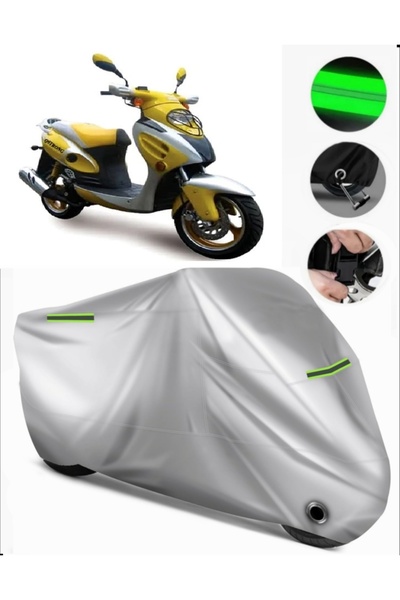 MotoEN Mondial 125 Rr Compatible Motorcycle Tarpaulin Premium (Lock Compatibl...