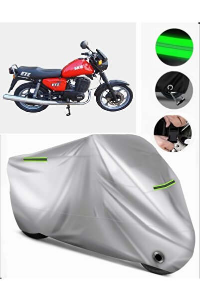 MotoEN MZ ETZ 301 حقيبة خلفية متوافقة مع القماش المشمع للدراجات النارية (متوا...