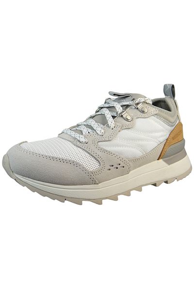 Merrell Damen Low Sneaker Alpine 83 Recraft Low Top J006868 Weiß Moon Leder und Textil