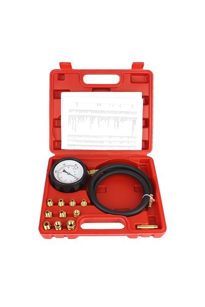 Choice TU-11A Diagnostic Service Set Tools TU-11A Transmission pressure gauge 12Pcs Automotive hydraulic oi