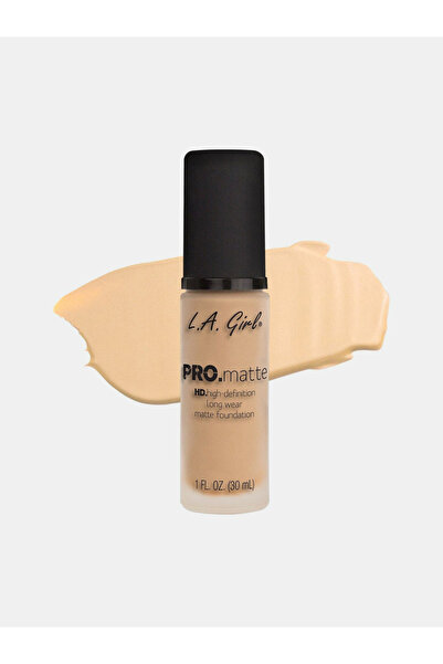LA Girl كريم أساس PRO.Matte HD Longwear، GLM671 عاجي