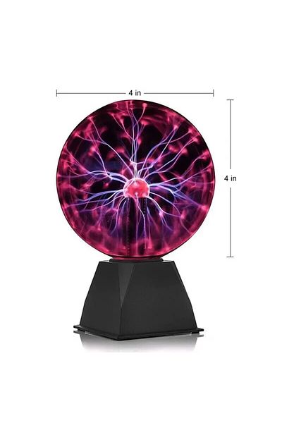 Choice 4 Inch Eu Plug 3/4/5/6 Inch Magic Plasma Ball Lamp Led Atmosphere Night Light Only Touch Sensitive G