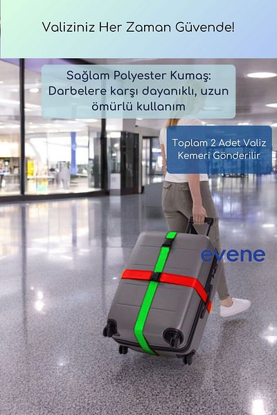 Evene Suitcase Belt Suitcase Belt Suitcase Lock Suitcase Lock Green Red Color
