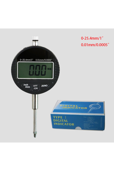 choice2 0-25.4 0.01mm 0-12.7mm/0.5" 0-25.4mm/1" Range Gauge Digital Dial indicator Precision Tool 0.01mm/0.0