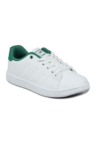 Jump 29159 White - Green Women's Sneaker Casual Sneakers