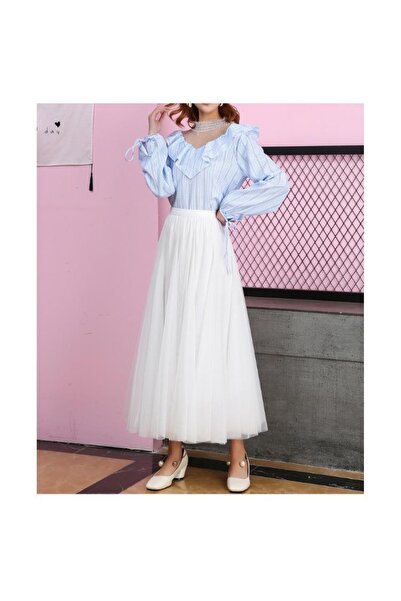 MERİT FASHION Midi Boy Tütü Etek