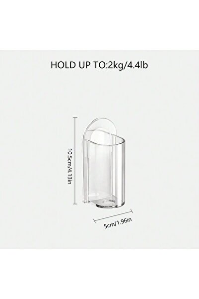 Choice حامل فرشاة الأسنان الكهربائية الشفاف، قاعدة تخزين فرشاة الأسنان المثبت...