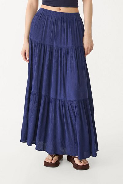 Stradivarius Long flowing skirt