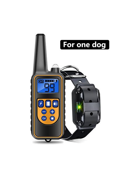 Choice Eu Plug For 1 Dog Orange 800m Digital Dog Training Collar Waterproof Rechargeable Remote Control Pet