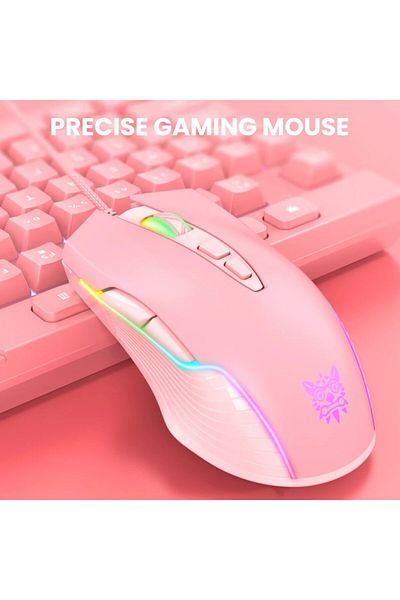 Choice Mouse Onikuma Gaming Headphones Esports Package With Dynamic Rgb Light Detachable Cat Ears Mouse Hol
