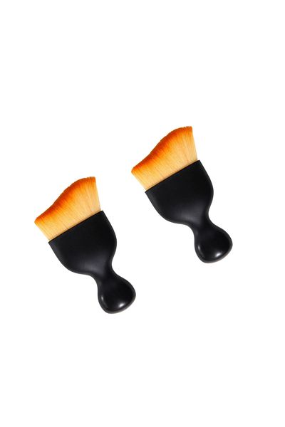 Choice 2PCS Mini brush Car Interior Care Brush Air Conditioner Air Outlet Cleaning Brush Ultra Soft Auto De